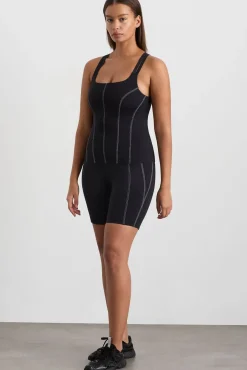 Mid Length Panel Shorts 615