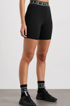 Mid Logo Elastic Shorts 607