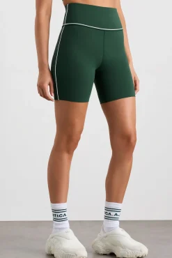 Mid Piped Bike Shorts 607