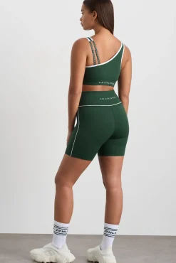 Mid Piped Bike Shorts 607