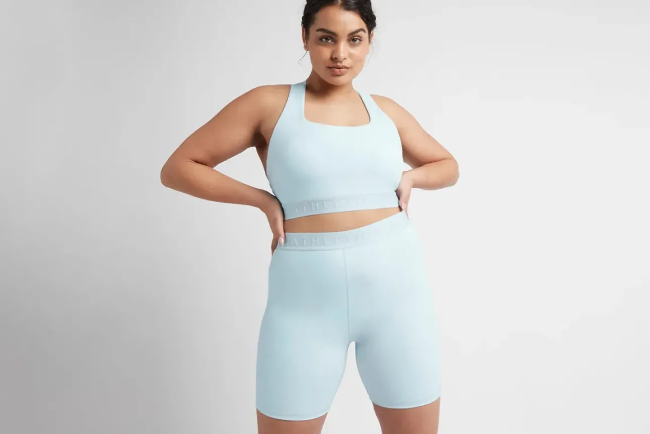 Mid Rise Logotape Shorts 607