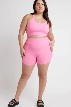 Mid-Rise Logo Bike Shorts 610