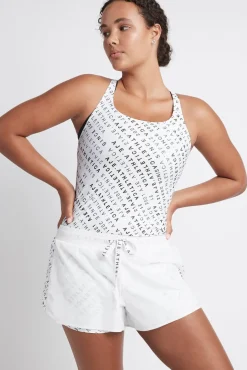 Monogram Logo Racerback Singlet 113