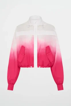 Ombre Hooded Spray Jacket 716