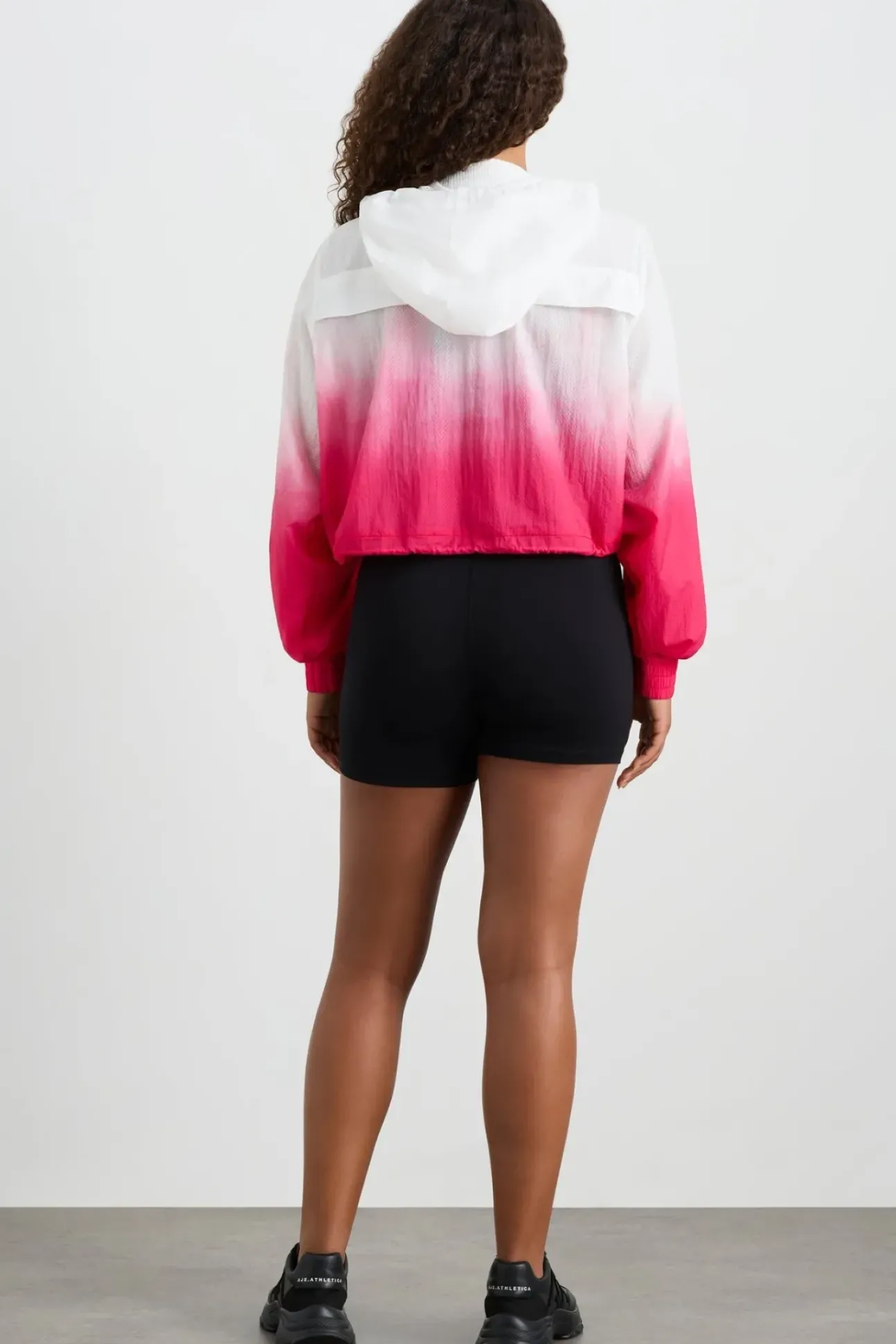 Ombre Hooded Spray Jacket 716