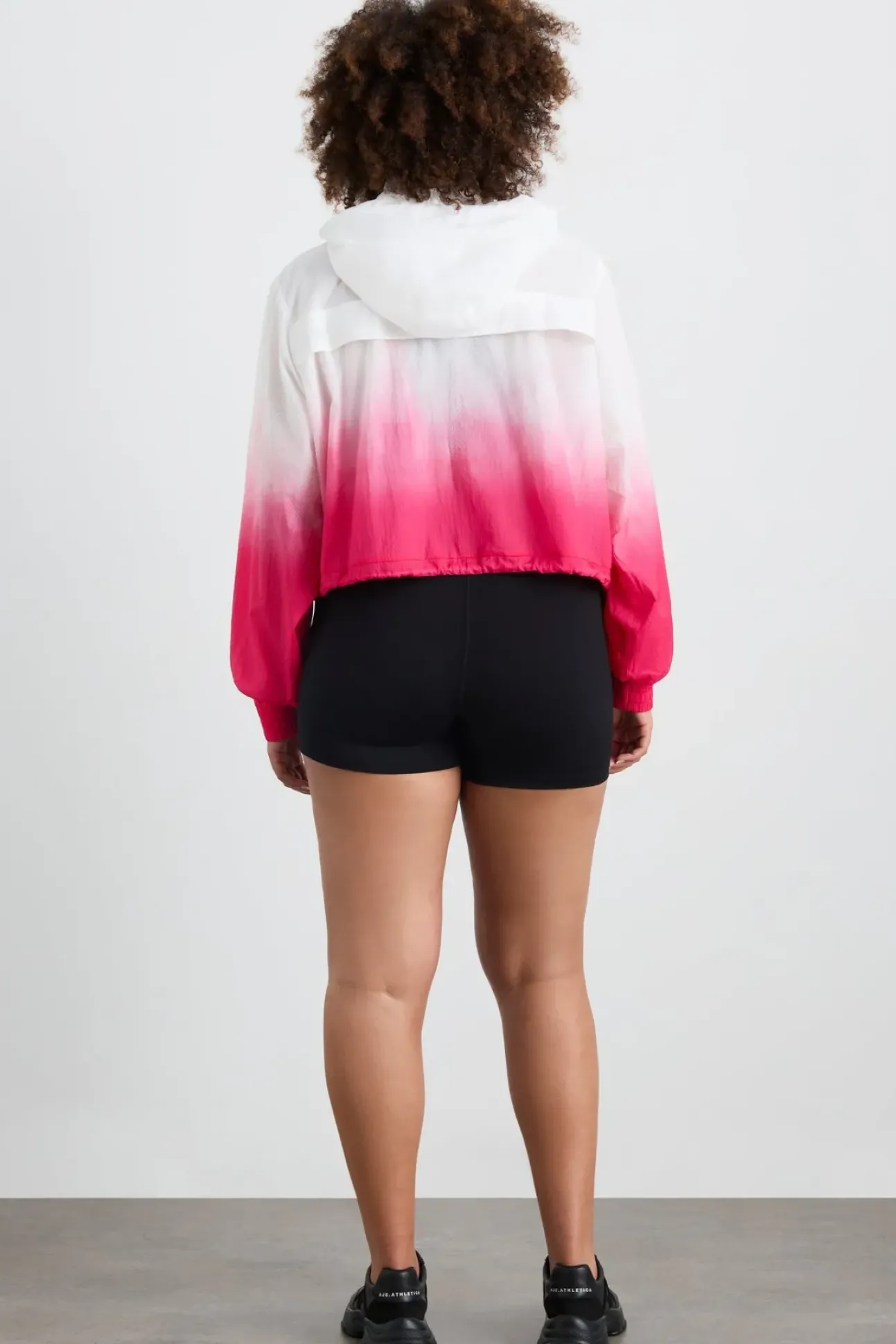 Ombre Hooded Spray Jacket 716