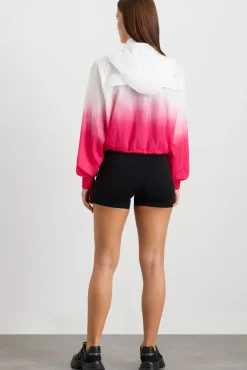 Ombre Hooded Spray Jacket 716