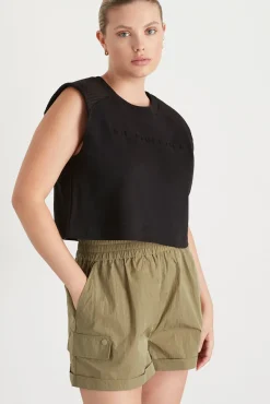 Ottoman Crop Tank 106