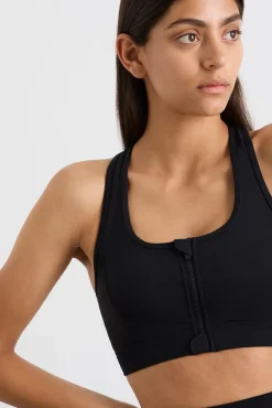 Ottoman Zip Front Bra 329