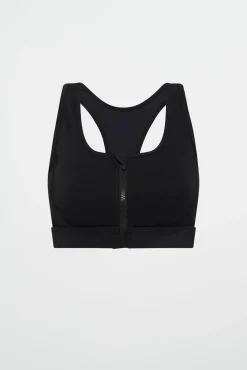 Ottoman Zip Front Bra 329