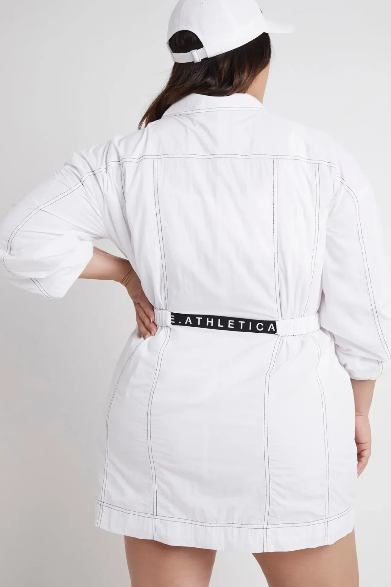 Oversized Belted Mini Dress 803