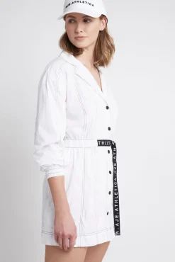 Oversized Belted Mini Dress 803