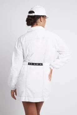 Oversized Belted Mini Dress 803