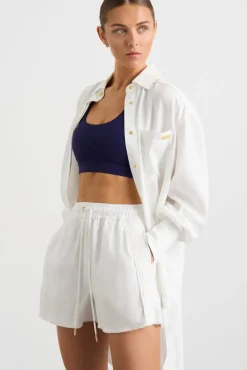 Oversized Denim Shirt 421