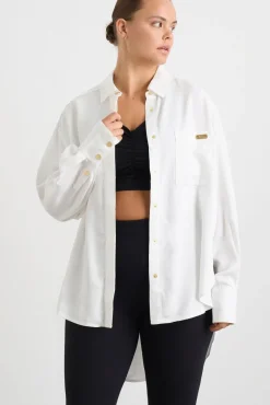 Oversized Denim Shirt 421