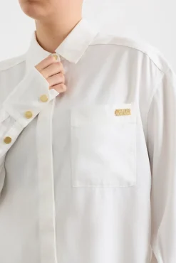 Oversized Denim Shirt 421