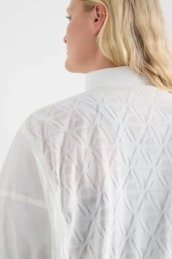 Panel Mesh Shirt 406