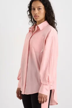 Panelled Batwing Shirt 406