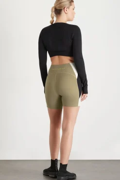 Panelled Bike Short 615