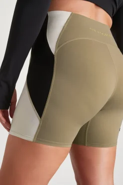 Panelled Bike Short 615