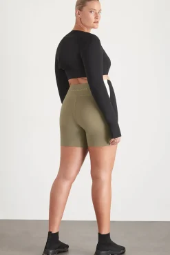 Panelled Bike Short 615