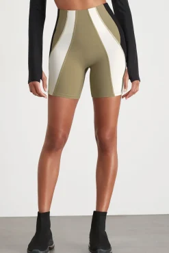 Panelled Bike Short 615