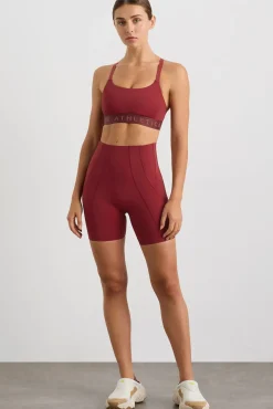 Panelled Bike Shorts 615