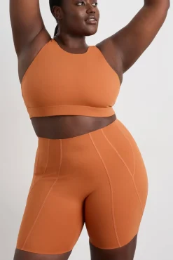 Panelled Bike Shorts 615