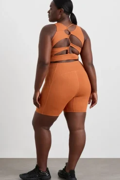 Panelled Bike Shorts 615