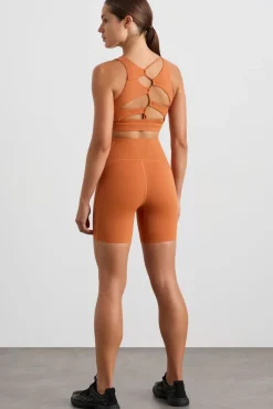 Panelled Bike Shorts 615