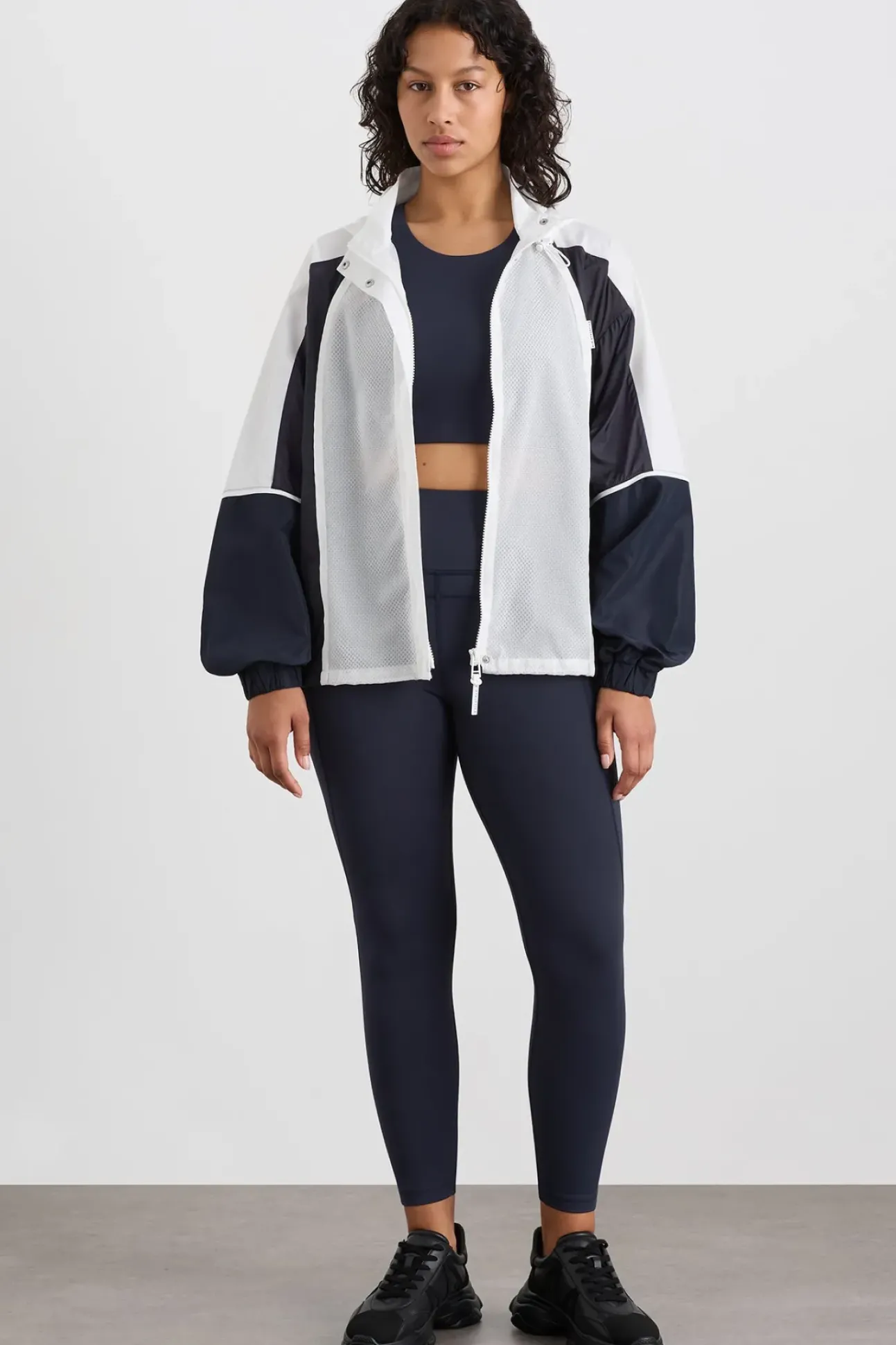 Panelled Zip Jacket 725