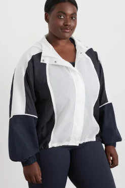 Panelled Zip Jacket 725