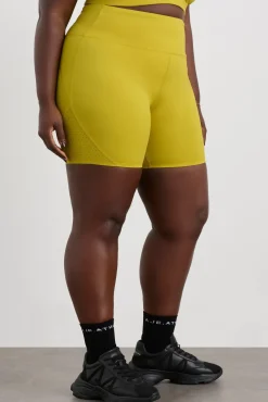 Perforated Hem Mid Length Short 601