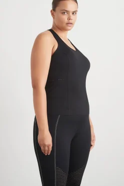 Perforated Racer Tank 139