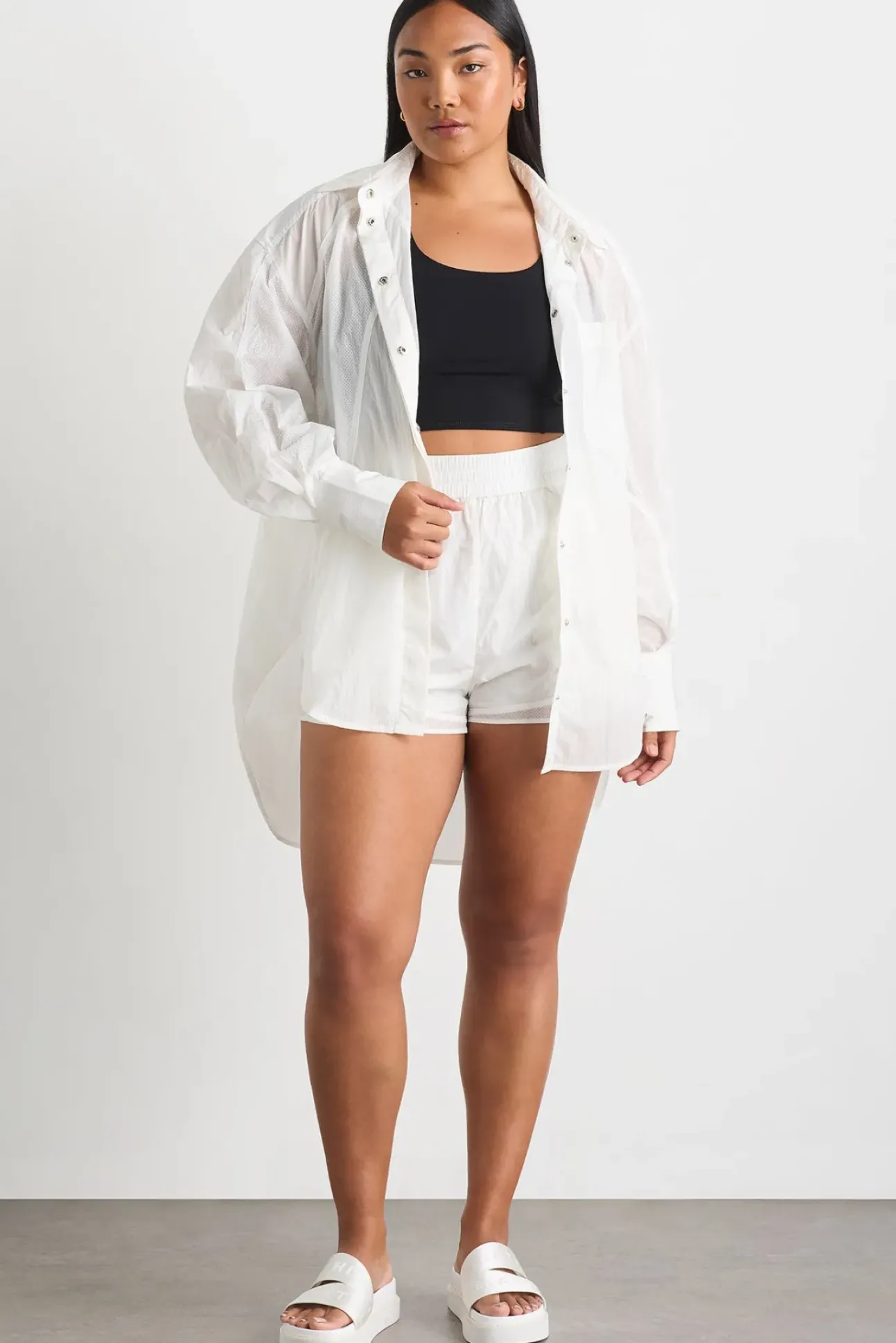 Perforated Shorts 608