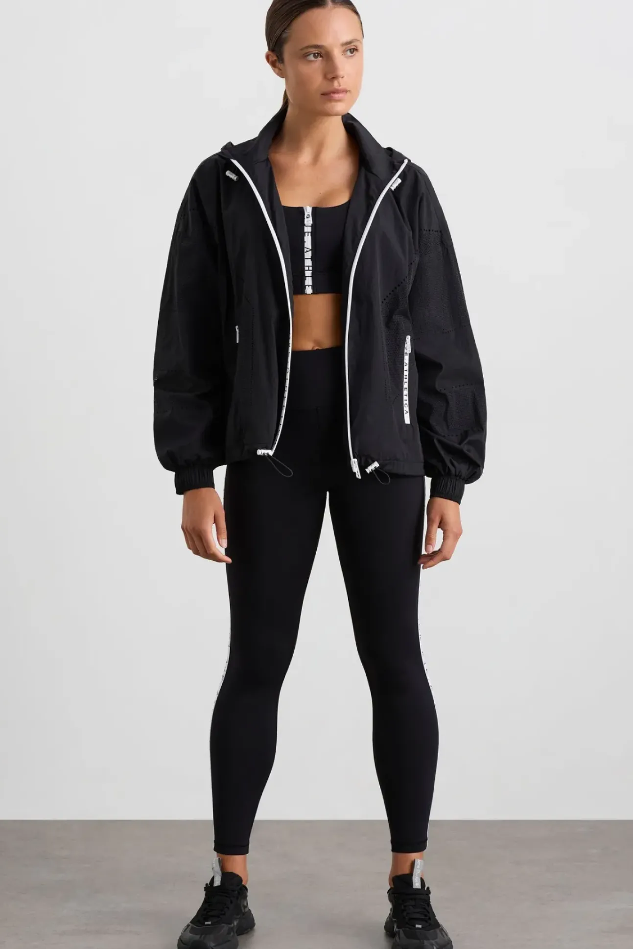 Perforated Spray Jacket 755