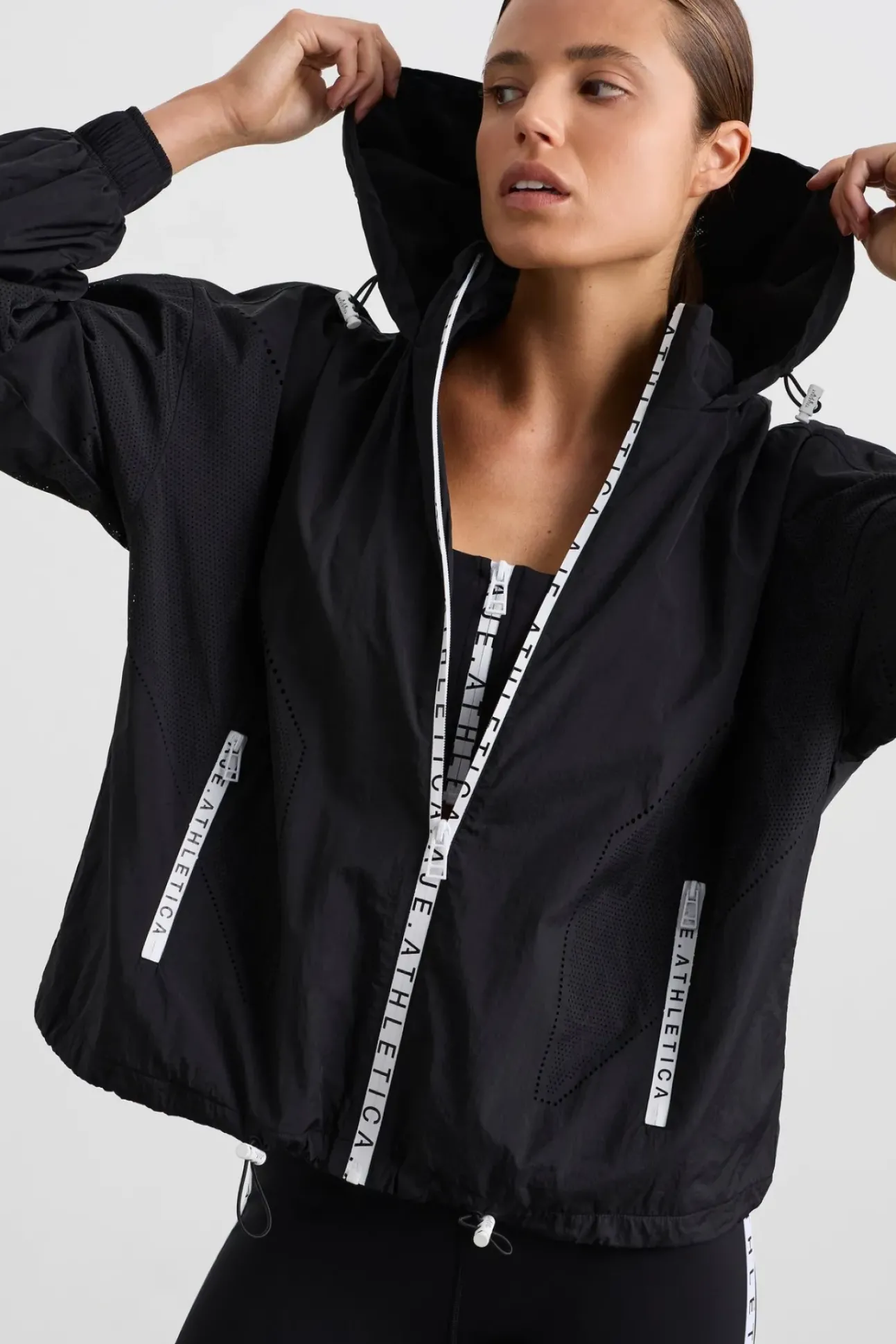 Perforated Spray Jacket 755