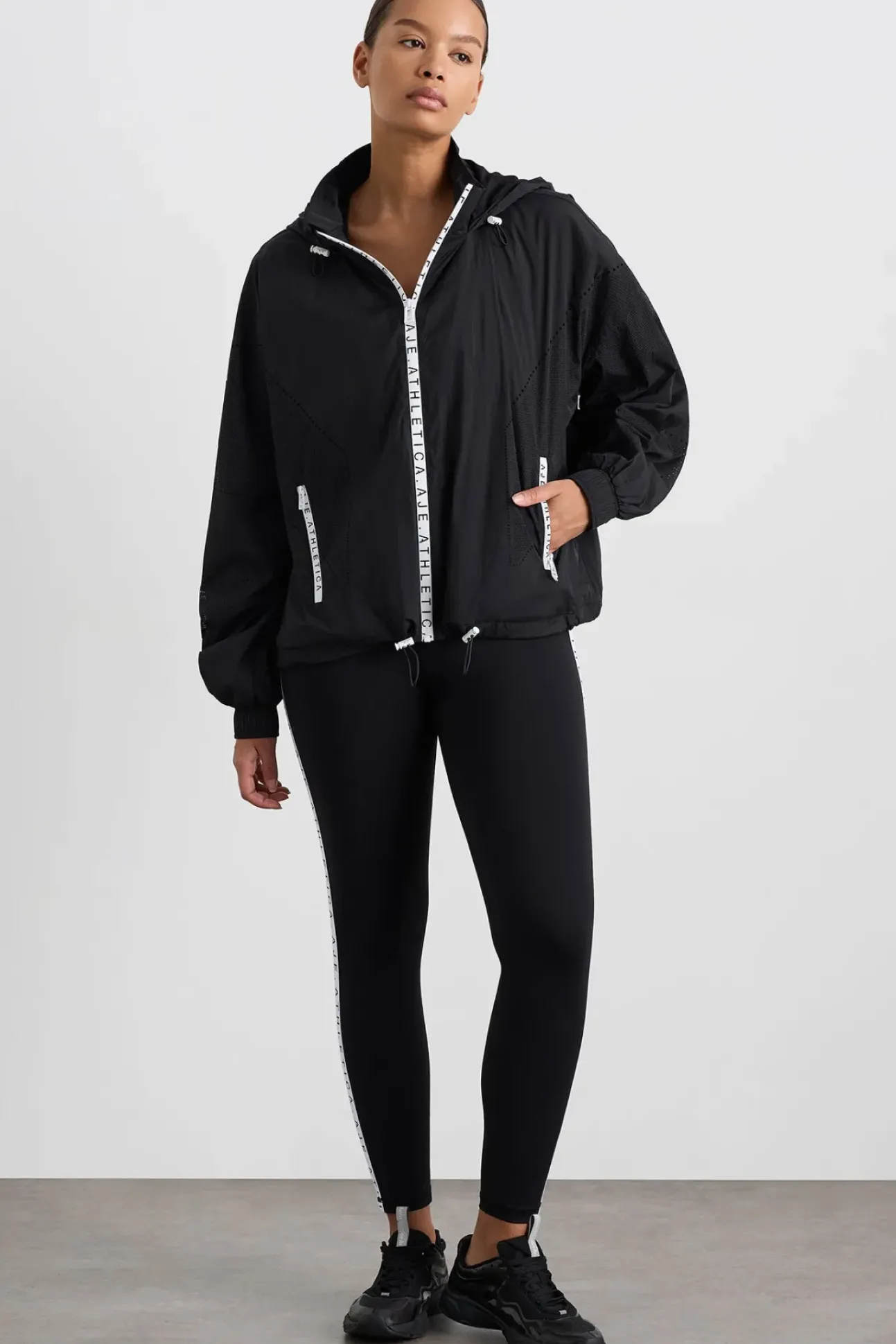 Perforated Spray Jacket 755