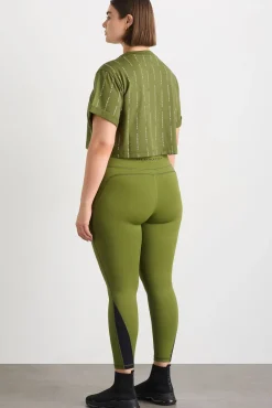 Pinstripe Crop Tee 105