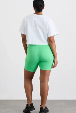 Pinstripe Crop Tee 105