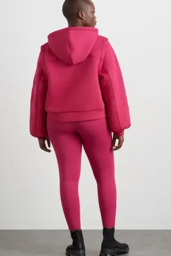 Quilted Logo Scuba Hoodie 418