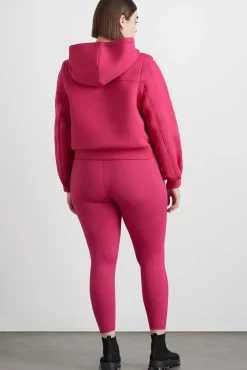 Quilted Logo Scuba Hoodie 418