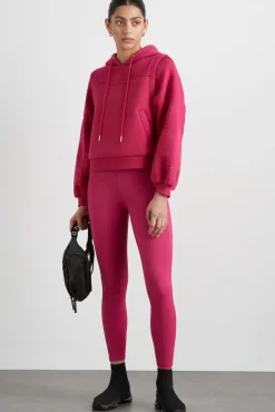 Quilted Logo Scuba Hoodie 418