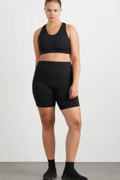 Quilted Mid Length Short 629