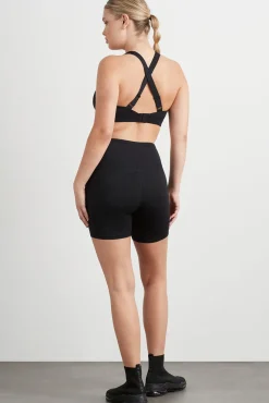 Quilted Mid Length Short 629