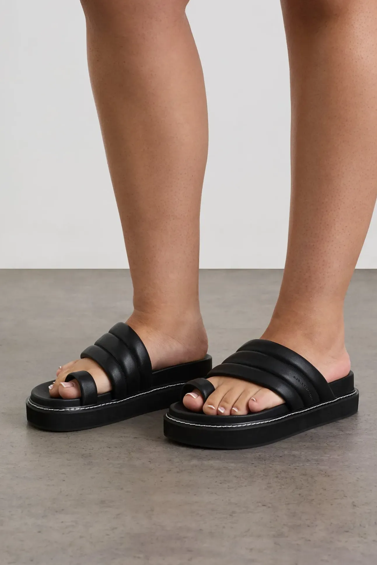 Quilted Platform Slide 915