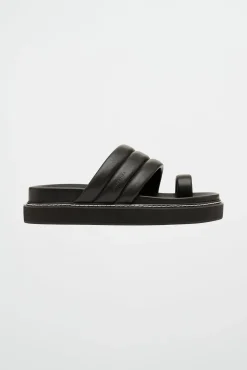 Quilted Platform Slide 915