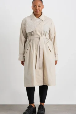 Quilted Storm Flap Trench 703