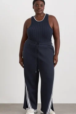 Racer Split Knit Top 107