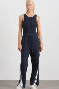 Racer Split Knit Top 107